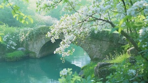 夏日河流