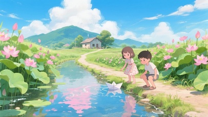 童年的暑假生活