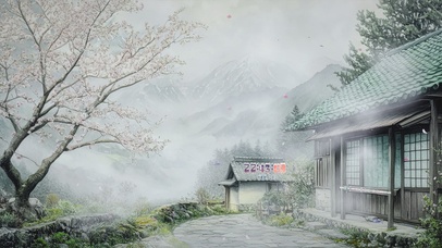 绿色护眼素雅插画