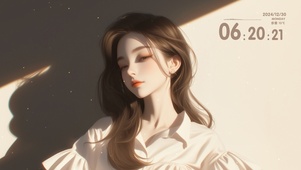 独倚看花笑