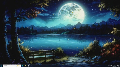 幻夜长卷-桌面主题