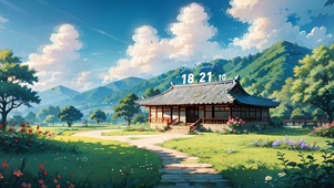 护眼山上阁楼