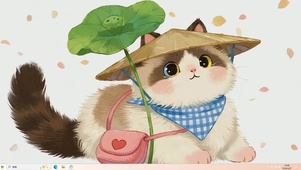 可爱猫咪桌面主题