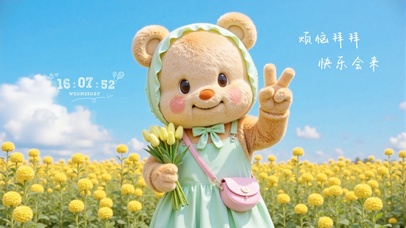 烦恼拜拜快乐小熊