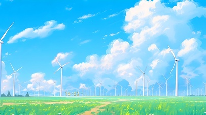 白云深处有风车