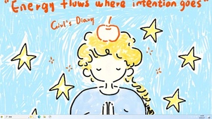 闪闪发光的女孩  主题