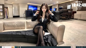 清纯秘书 西装短裙