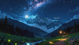 浪漫银河萤火虫