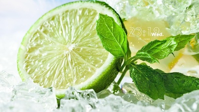 夏日冰凉青柠檬