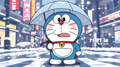 冬日里的小叮当