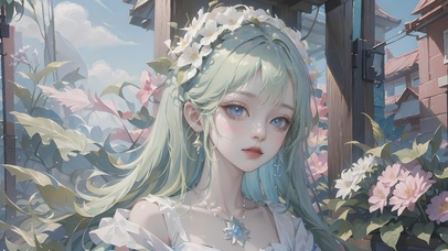 芙蓉不及美人妆