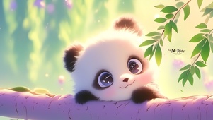 萌萌的熊猫