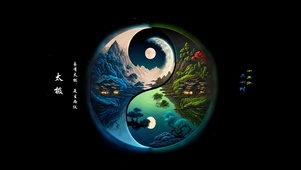 太极 春冬图