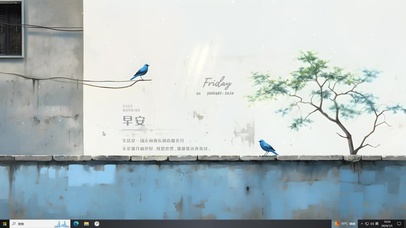 简约文艺复古桌面