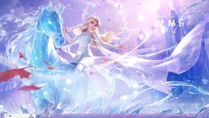 王者荣耀甄姬-雪境奇遇