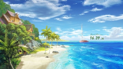 唯美治愈度假海滩