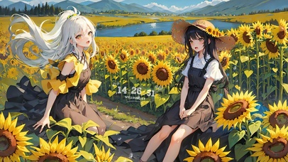 治愈向日葵姐妹