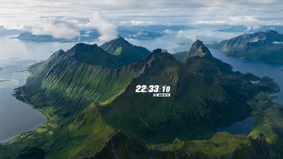 4K治愈山景
