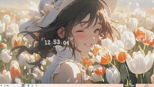 鲜花少女