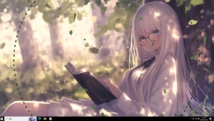 读书少女