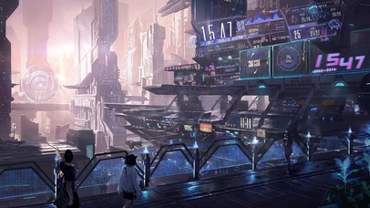 赛博朋克科技之城