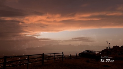 无人的清晨与车4K高清