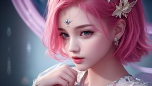 红发美女