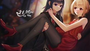 黑丝长腿美少女