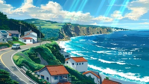 沿海公路旅行