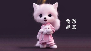 兔然暴富壁纸