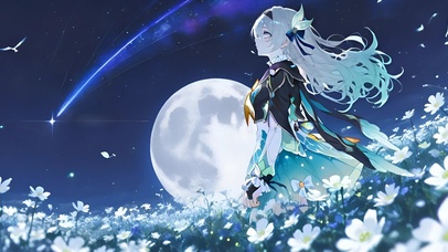 流萤-星空下的少女