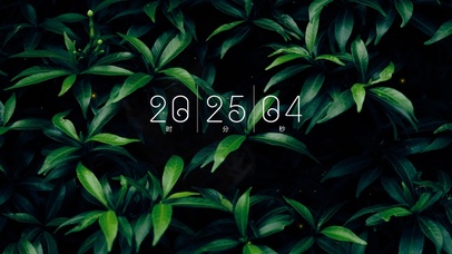 4k高级景深绿植桌面