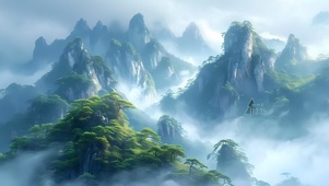 云雾青山