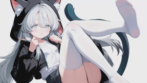 尾巴女孩