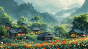 春雨绿色小镇
