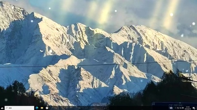 街边雪山  电脑版