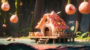 可爱的水果小屋
