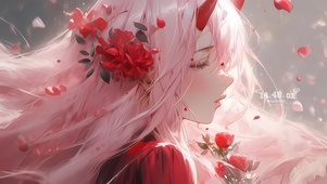 玫瑰花女孩