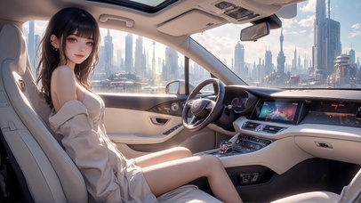 车内的悠然时光