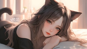 可爱猫咪女友