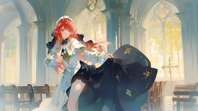 缇宝-修女制服美女