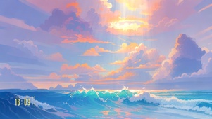 4K 水天一色