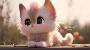 卖萌的猫咪