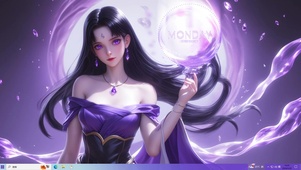 紫衣女水系法师