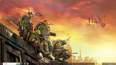 忍者神龟—【主题桌面】