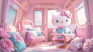 公主回家kitty猫的粉梦包厢