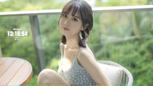 4K清纯可爱双马尾美女