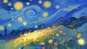 4K 星月夜
