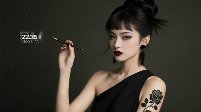 黑色玫瑰