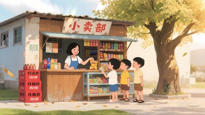 儿时的小卖部